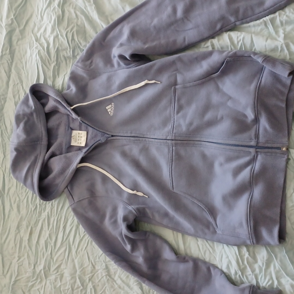 Womens Adidas small full zip hoodie